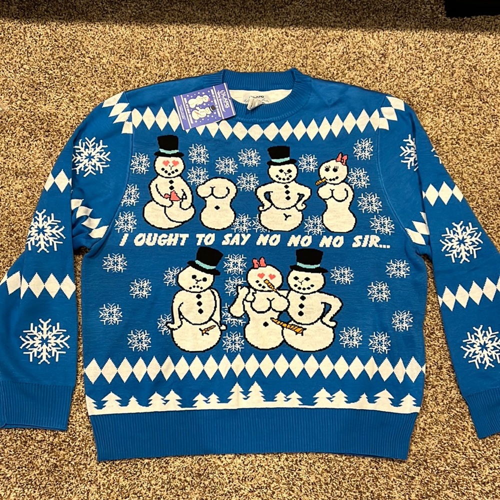 FINAL PRICE DROP❗️NWT Men’s XXL naughty holiday sweater